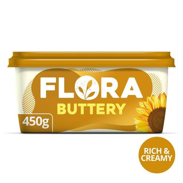 Flora Buttery Spread Alternative To Butter 450g - gallery image 1