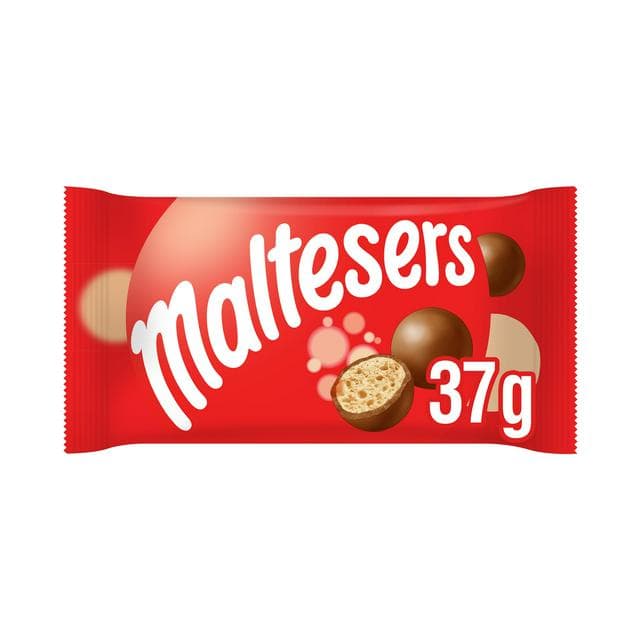 Maltesers Milk Chocolate & Honeycomb Snack Bag 37g - gallery image 1