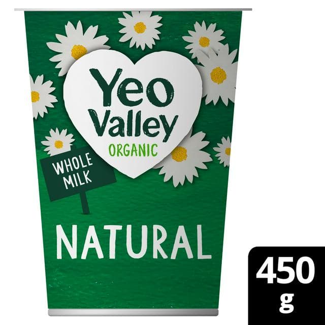 Yeo Valley Organic Natural Yogurt 450g - gallery image 1