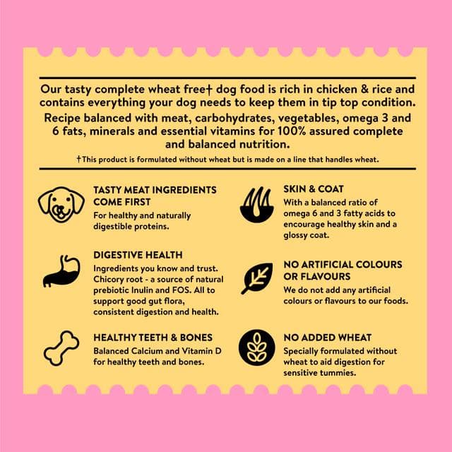 Wagg Wheat Free Complete Chicken Dry Dog Food 2kg - gallery image 5