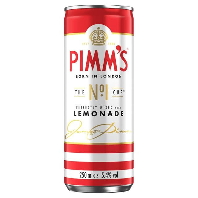 Pimm's No. 1 Cup & Lemonade Ready to Drink 250ml - gallery image 1