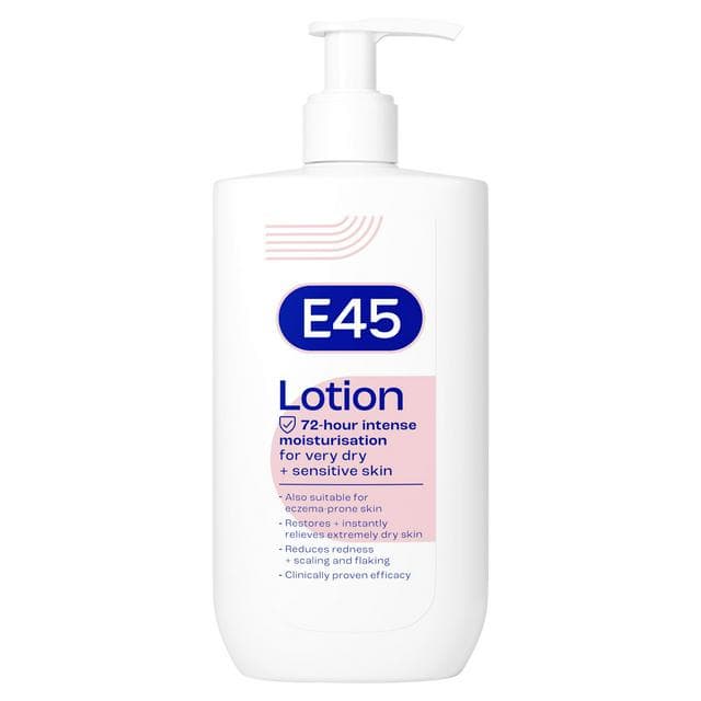 E45 Moisturiser Body Lotion for Very Dry Skin 500ml - gallery image 1