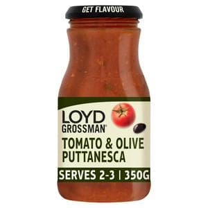 Loyd Grossman Pasta Sauce, Puttanesca 350g