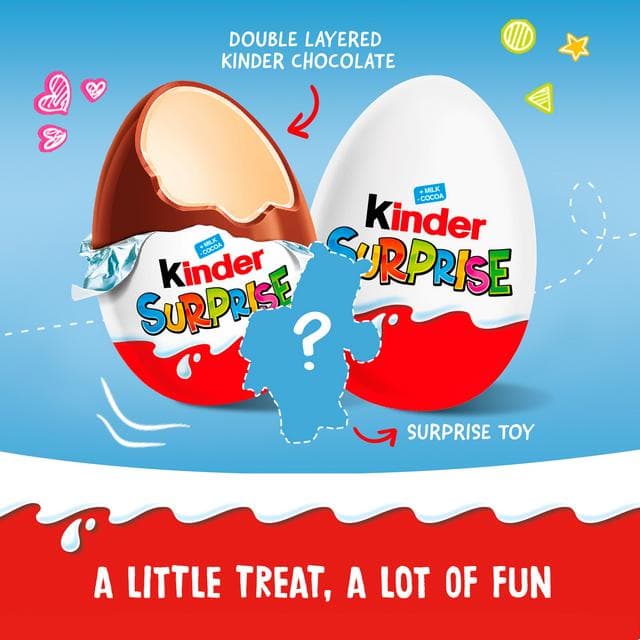 Kinder Surprise Milk Chocolate Egg 20g - gallery image 2