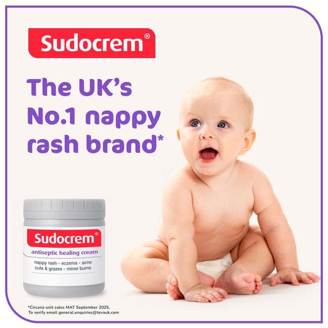 Sudocrem Antiseptic Cream Nappy Rash, Acne Spots, Eczema & First Aid 250g - gallery image 2