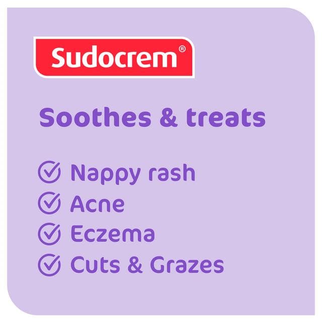 Sudocrem Antiseptic Cream Nappy Rash, Acne Spots, Eczema & First Aid 250g - gallery image 6