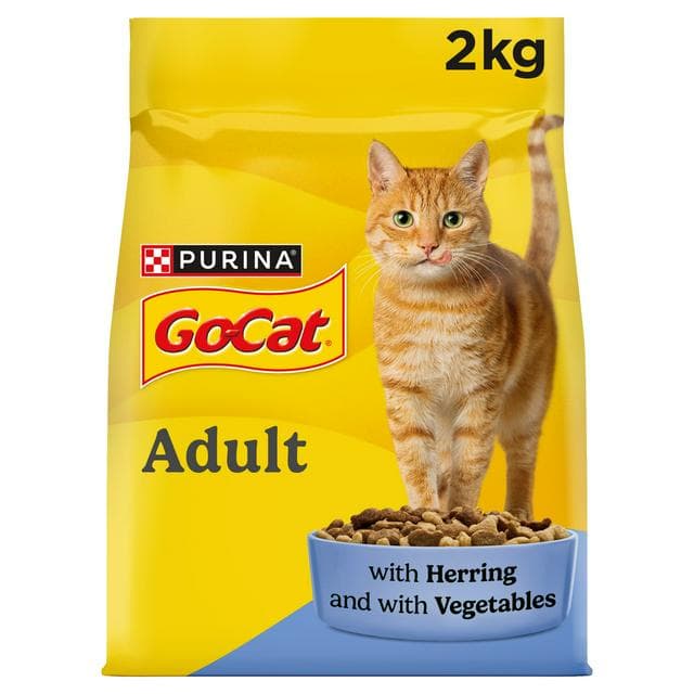 GO-CAT 2kg Herring with Vegetables Dry Cat Food - gallery image 1