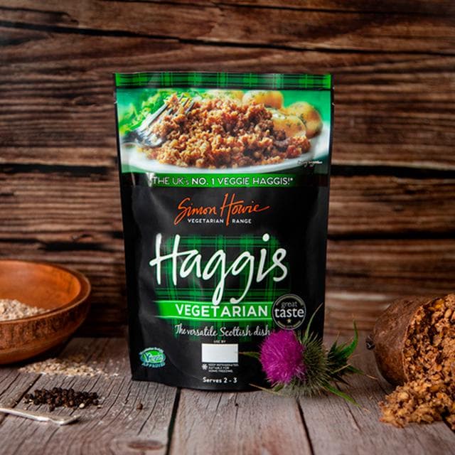 Simon Howie Vegetarian Haggis 454g - gallery image 3