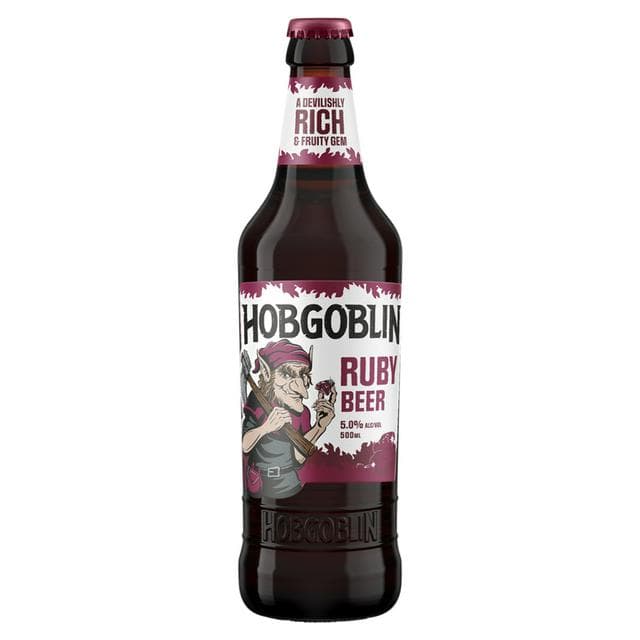 Hobgoblin Ruby Ale Beer Bottle 500ml - gallery image 1