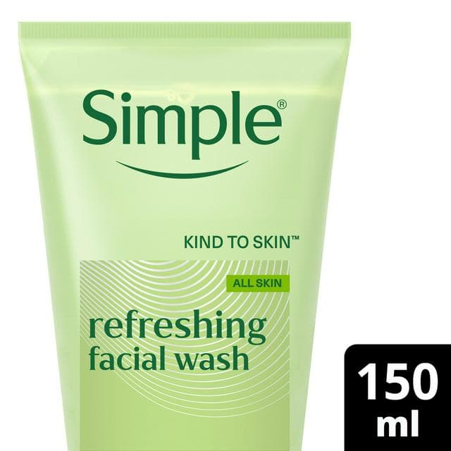 Simple Kind to Skin Refreshing Face Wash Gel 150ml - gallery image 1