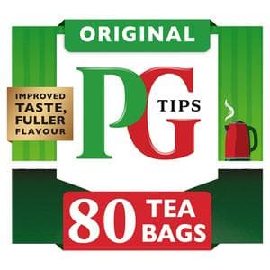 PG Tips Original Black Tea Bags x80