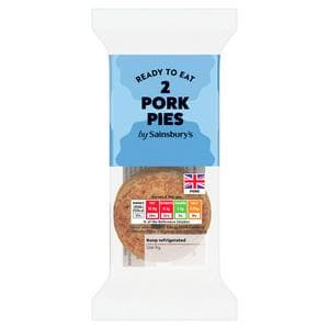Sainsbury's Snack Pork Pies x2 130g