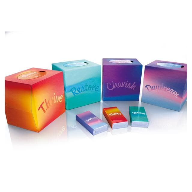 Kleenex Collection 48 x Sheets Tissues Cube - gallery image 2
