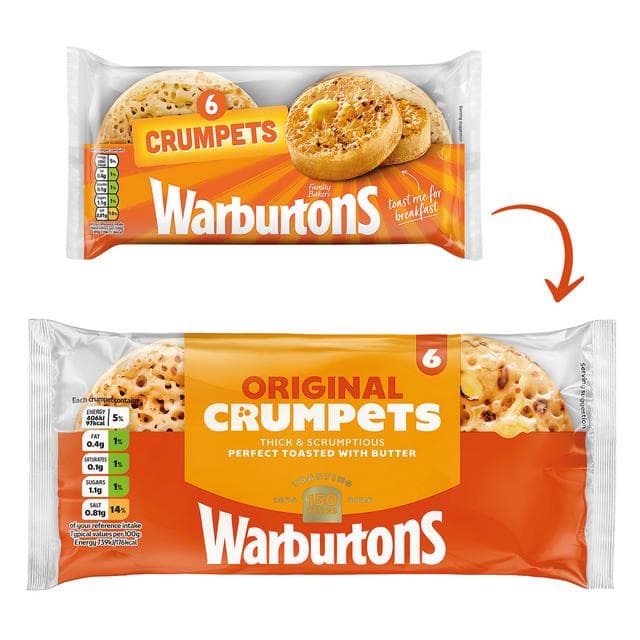 Warburtons Crumpets x6 - gallery image 3