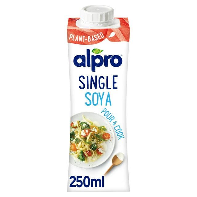 Alpro Soya Long Life Alternative to Single Cream 250ml - gallery image 1