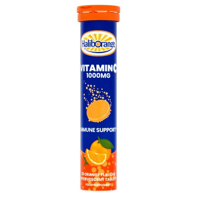 Haliborange Vitamin C Tablets, Effervescent, Ruby Red Orange x20 - gallery image 1