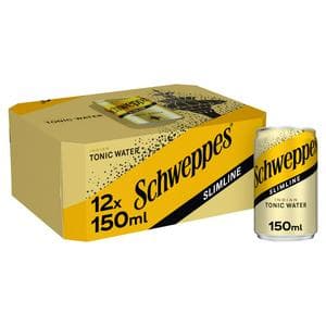 Schweppes Slimline Tonic Water 12x150ml