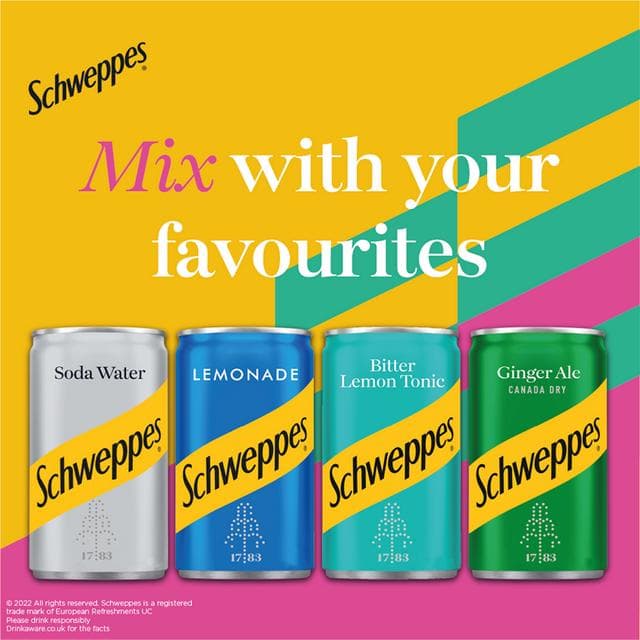 Schweppes Canada Dry Ginger Ale 12x150ml - gallery image 2