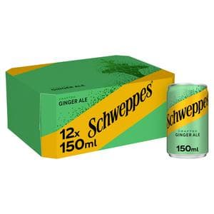 Schweppes Canada Dry Ginger Ale 12x150ml