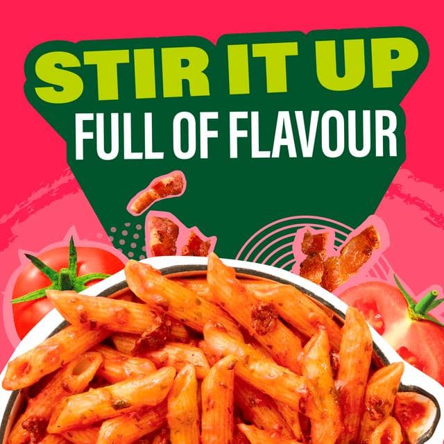 Dolmio Stir In Pasta Sauce Bacon & Tomato 150g - gallery image 2