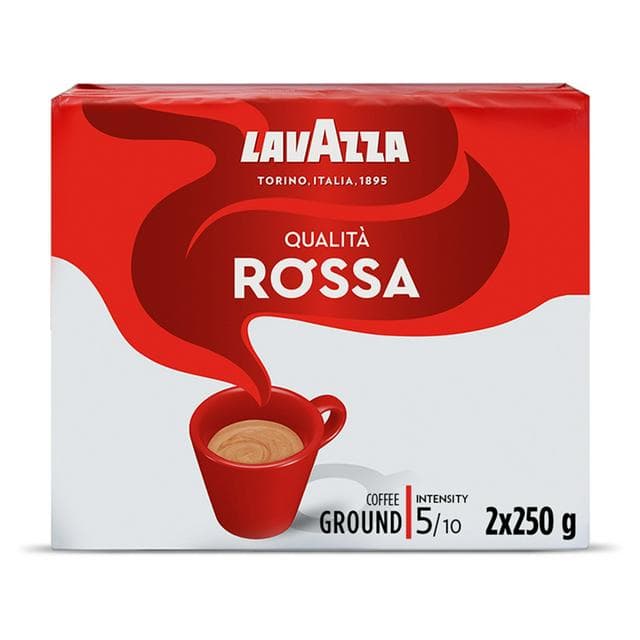 Lavazza Qualita Rossa Ground Coffee 2x250g - gallery image 1