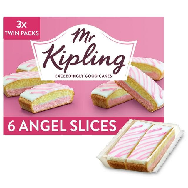 Mr Kipling Angel Slices Cakes x6 - gallery image 1