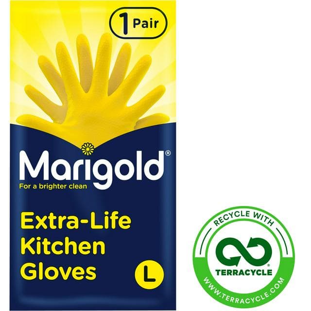 Marigold Kitchen Gloves, Large - gallery image 1