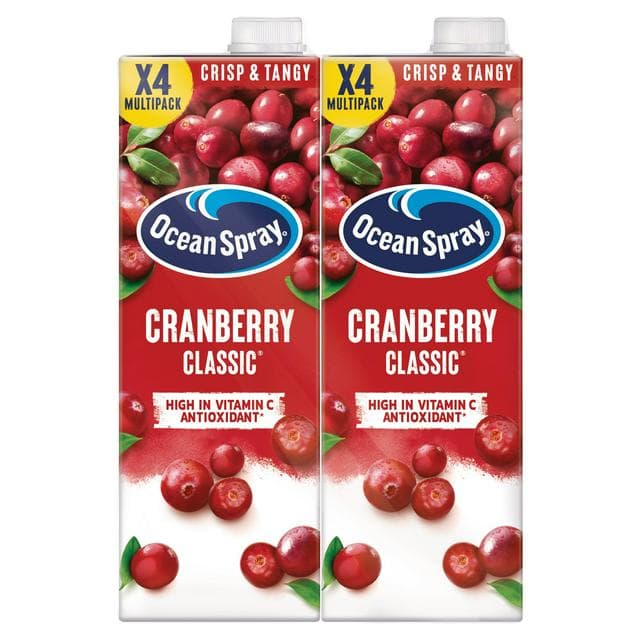 Ocean Spray Cranberry Classic Juice Drink 4x1L - gallery image 1