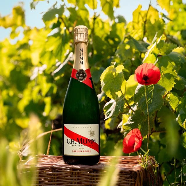 Mumm Cordon Rouge Champagne Brut, Non Vintage 75cl - gallery image 2