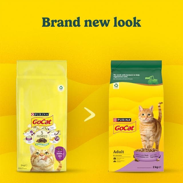 Go-Cat Chicken & Duck Adult Dry Cat Food 4kg - gallery image 3