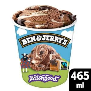 Ben & Jerry's Phish Food Chocolate Ice Cream Tub 465ml