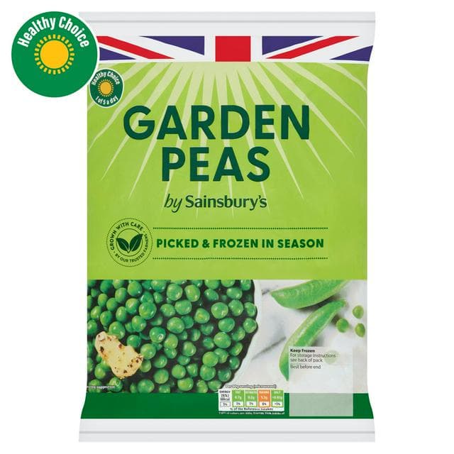 Sainsbury's Garden Peas 910g - gallery image 1