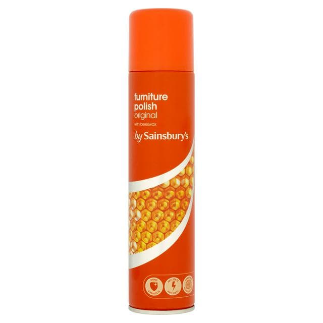 Sainsbury's Furniture Polish with Beeswax, Natural 300ml - gallery image 1