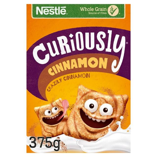 Nestle Curiously Cinnamon Cereal 375g - gallery image 1