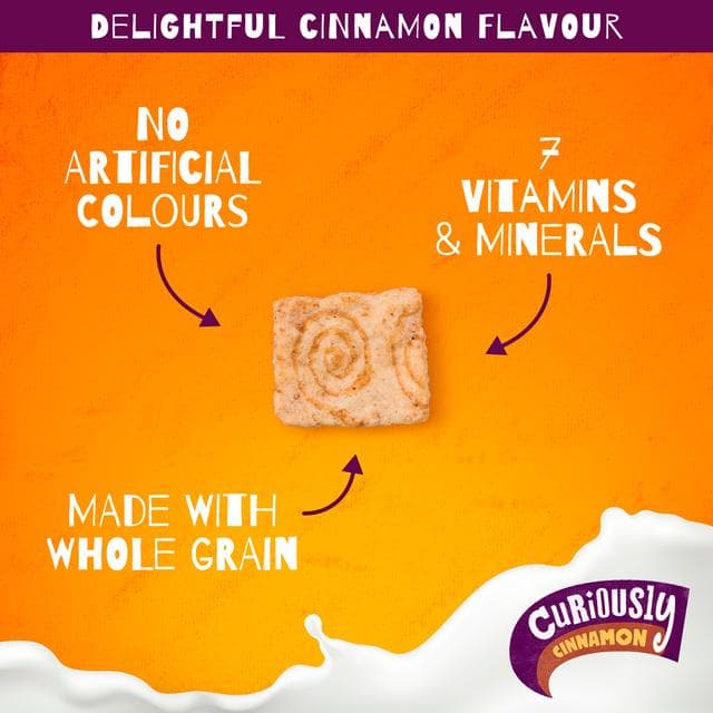 Nestle Curiously Cinnamon Cereal 375g - gallery image 4
