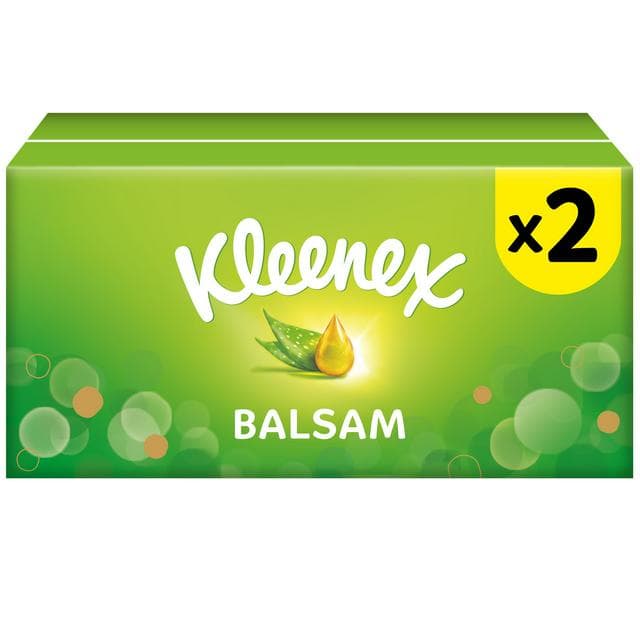 Kleenex 2 x 64 Sheets Balsam Tissues - gallery image 1