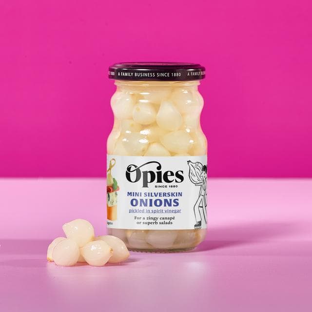 Opies Cocktail Onions with Spirit Vinegar 227g (120g*) - gallery image 2