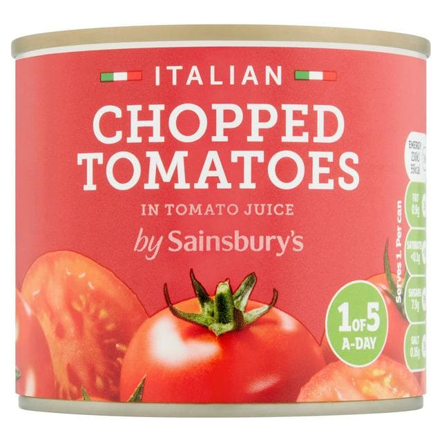 Sainsbury's Chopped Tomatoes 227g - gallery image 1