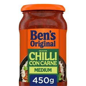 Bens Original Medium Chilli Con Carne Sauce 450g