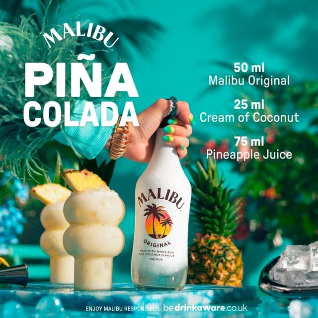 Malibu Original White Rum with Coconut Flavour 70cl - gallery image 3