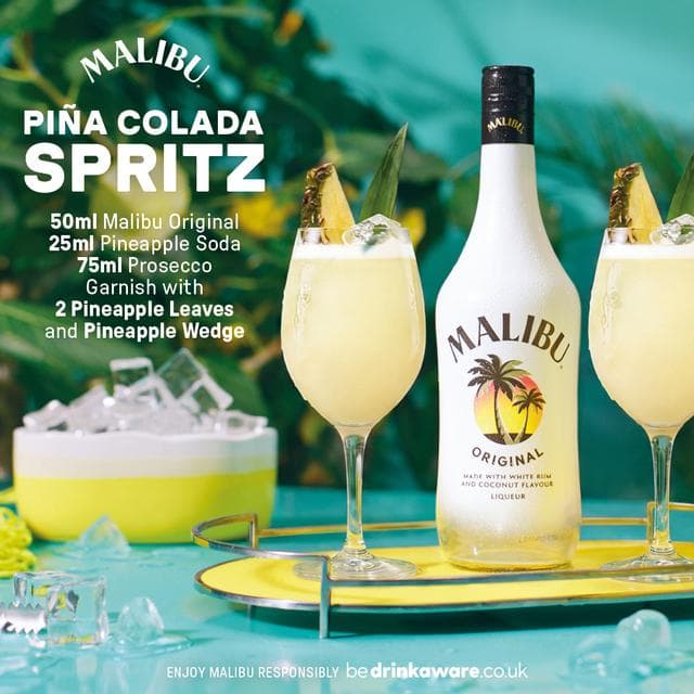 Malibu Original White Rum with Coconut Flavour 70cl - gallery image 5