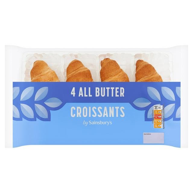 Sainsbury's All Butter Croissants x4 - gallery image 1