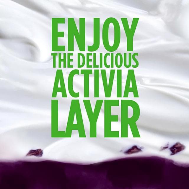 Activia Fusions Prune Gut Health Fruit Yoghurt Multipack 4 x 120g - gallery image 3