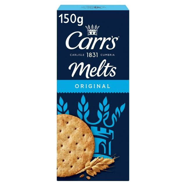 Carr's Melts Original Crackers 150g - gallery image 1