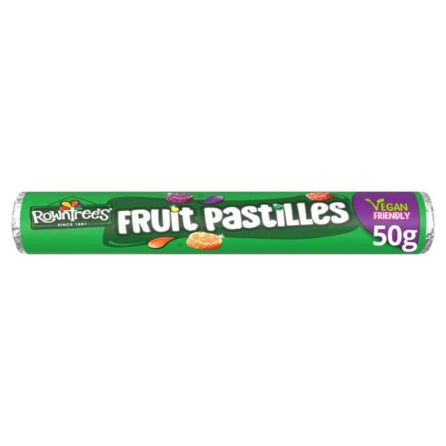 Rowntree's Fruit Pastilles Sweets Tube 48g - gallery image 1