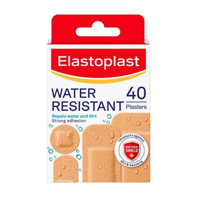 Elastoplast Water Resistant Plastic All-Purpose Plasters x40 - gallery image 1