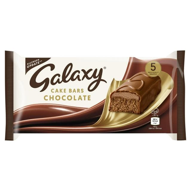 Galaxy Cake Bar Multipack 5 x 28.8g - gallery image 1