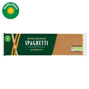 Sainsbury's Spaghetti Wholewheat Pasta 500g