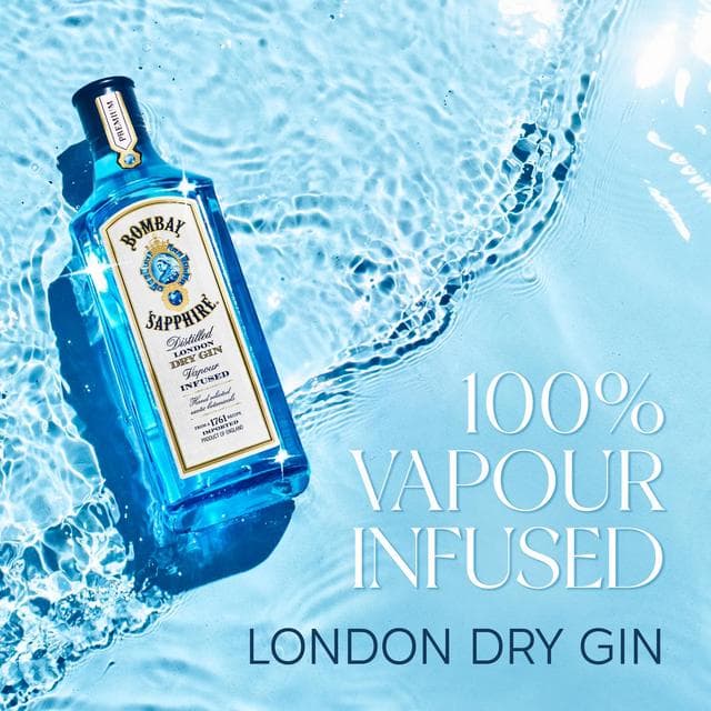 Bombay Sapphire London Dry Gin 100cl - gallery image 2