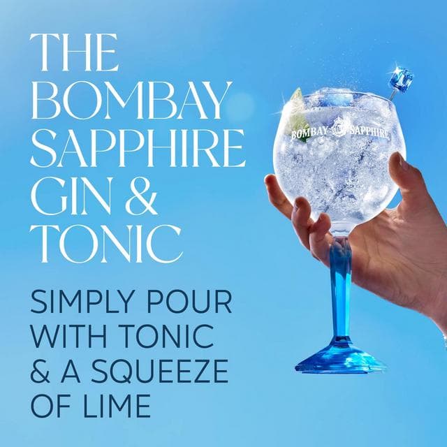 Bombay Sapphire London Dry Gin 100cl - gallery image 3